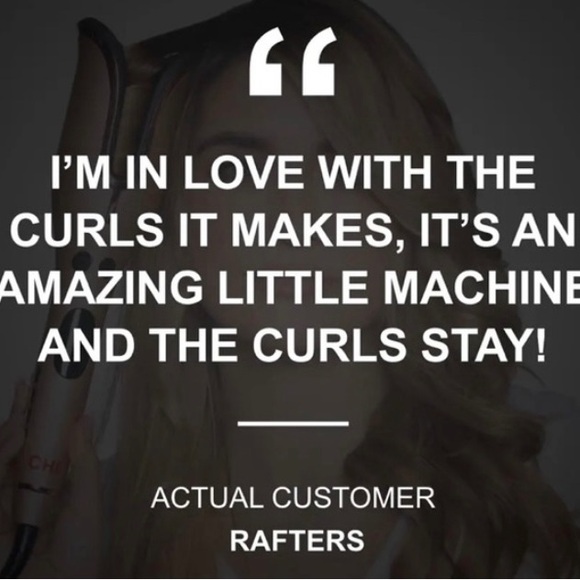 CHI BRAND NEW IN SEALED BOX SPECIAL EDITION ROSE SPIN N CURL CURLING IRON - Picture 9 of 9